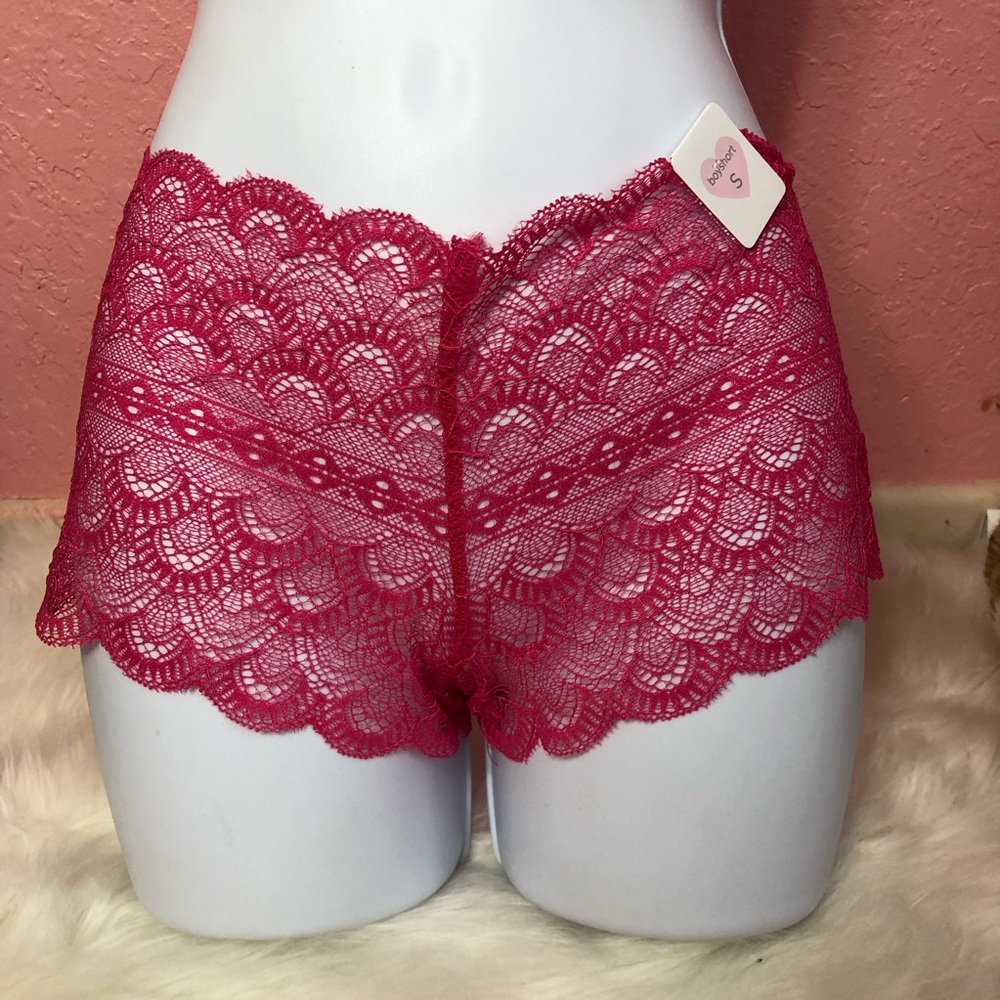 (2) Lace Boy short panties